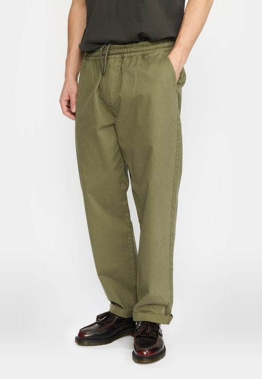 Casual trousers - Light army