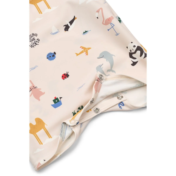 Thor Baby Swim Jumpsuit- Around The World