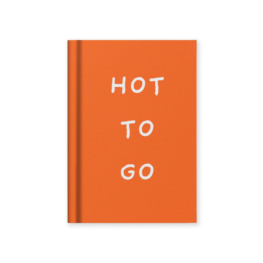 Hot To Go Fabric Hardback Notebook