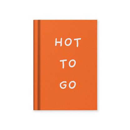 Hot To Go Fabric Hardback Notebook
