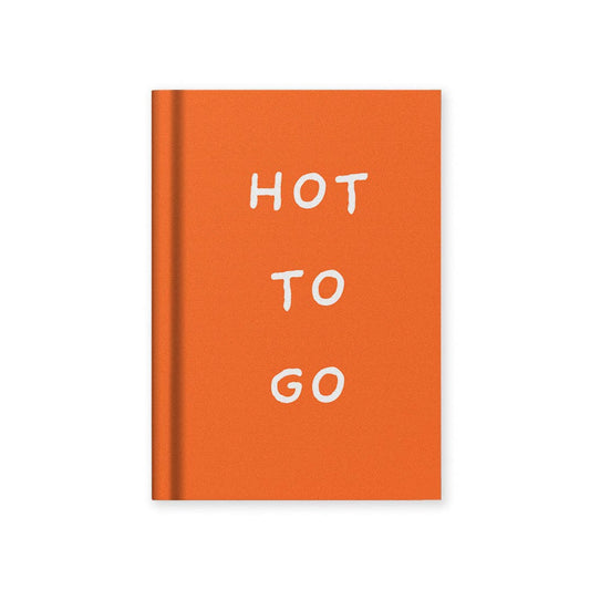 Hot To Go Fabric Hardback Notebook