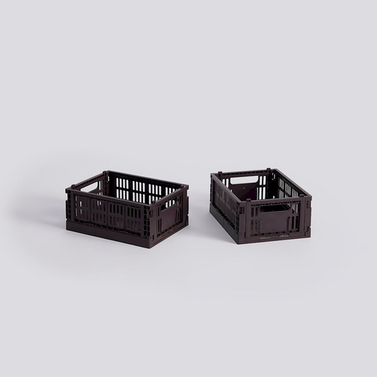 Colour Crate Mini Set Of 2 - Bordeaux