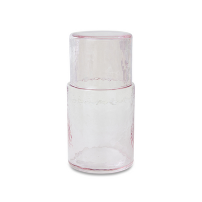 Tube Glass Carafe - Blush