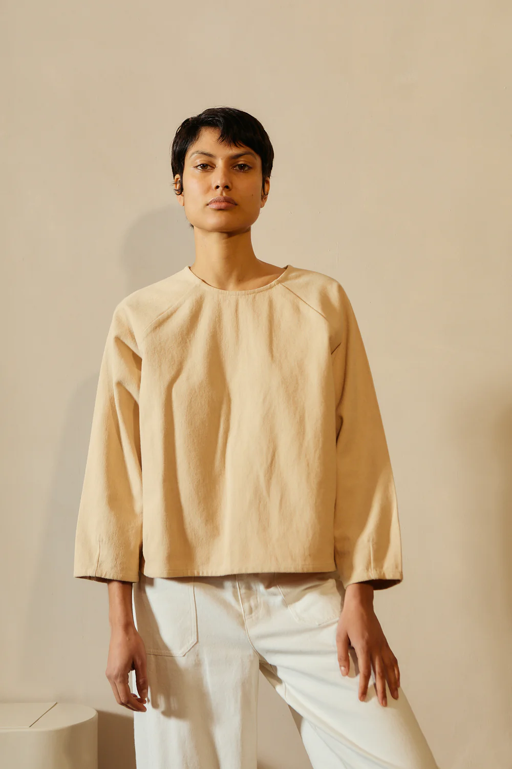 Oslo Top - Beige