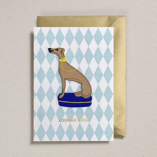 Patch Cards Whippet