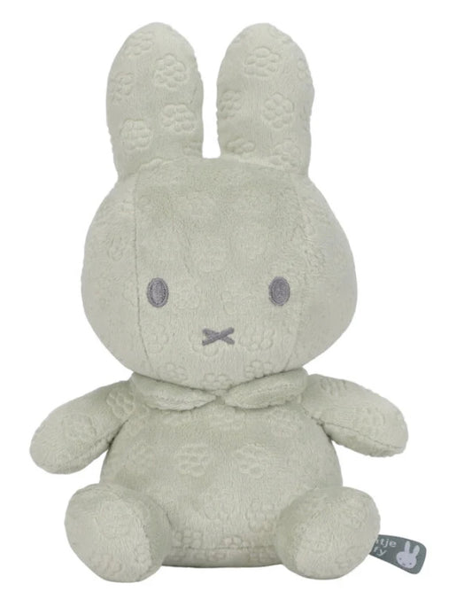 Miffy Cuddles 20cm- Green Flowers