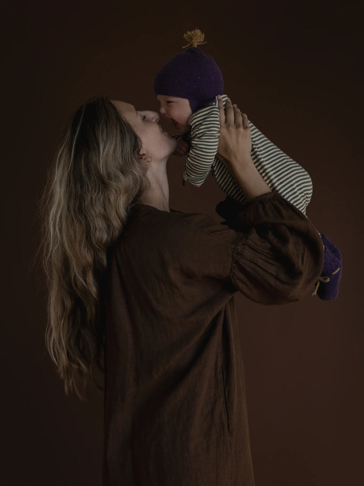 Fern Stripes Zip Sleepsuit