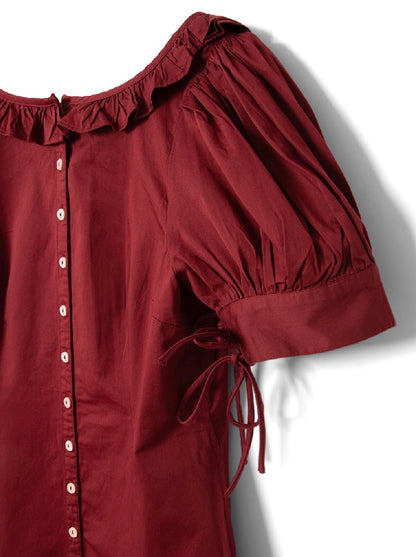 Anke Mini Dress Red Pear