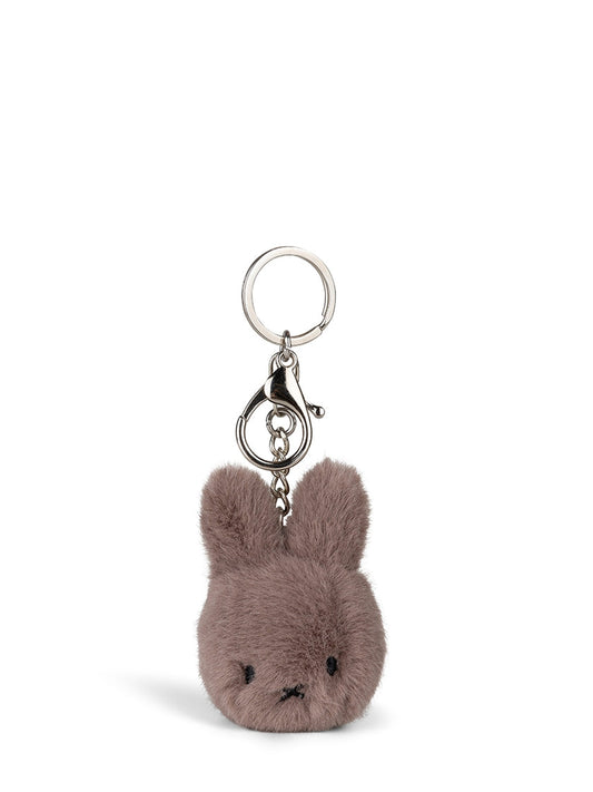 Miffy Keyring Fuzzy - Taupe