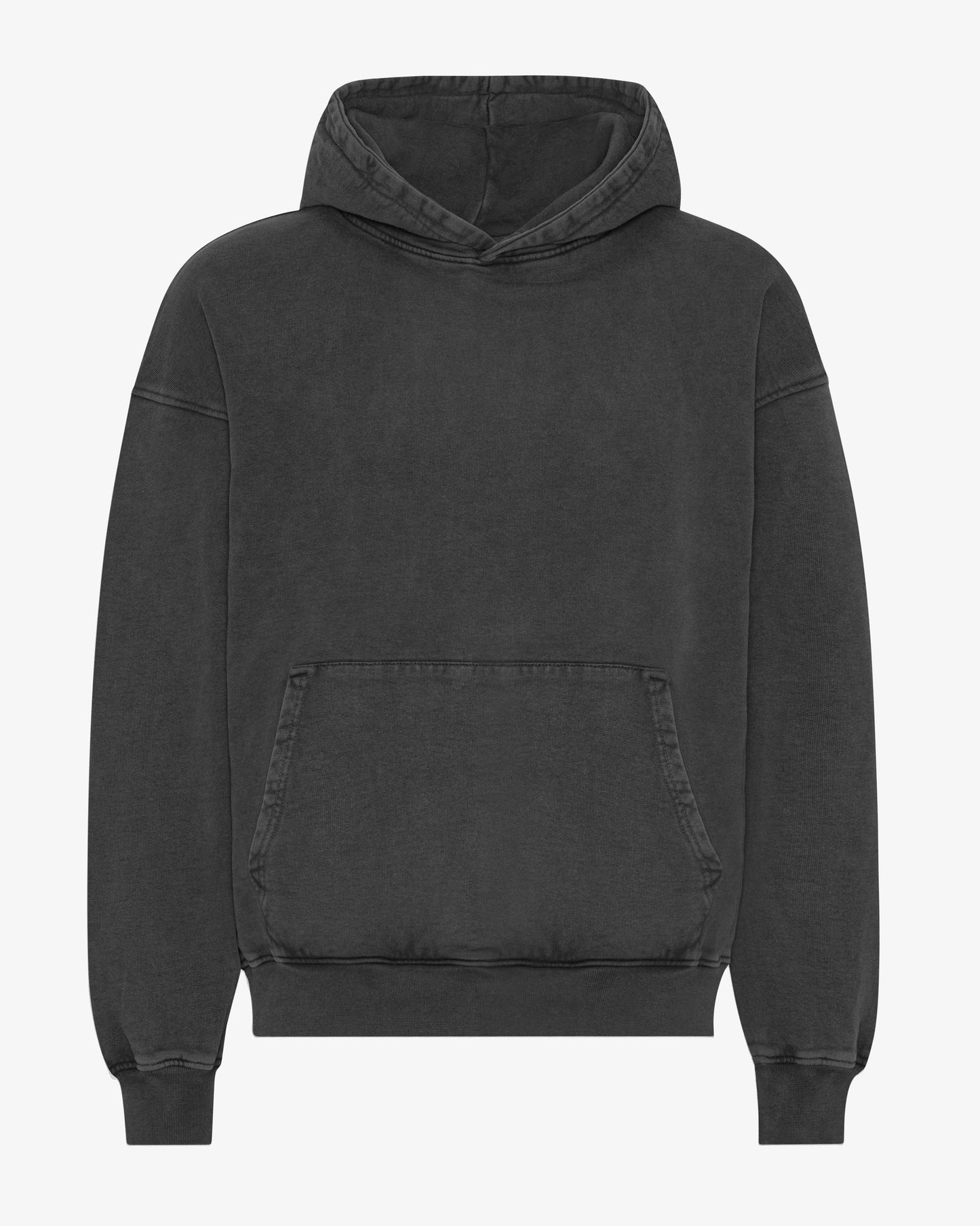 Organic Oversized Hoodie - Faded Black