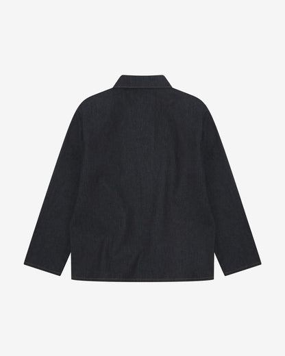 3001 Buttoned Overshirt - Raw Orta Denim
