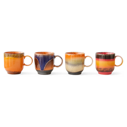 70’s  Ceramics  Coffee Mugs - Single