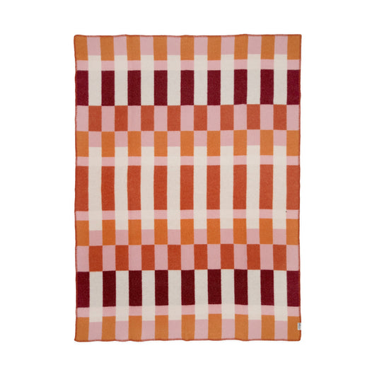 Studie Wool Blanket - Orange