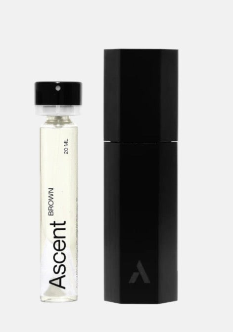 Ascent Refillable Perfume Starter Pack - Black / Brown