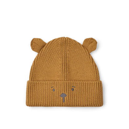 Gina Beanie - Bear Embroidered