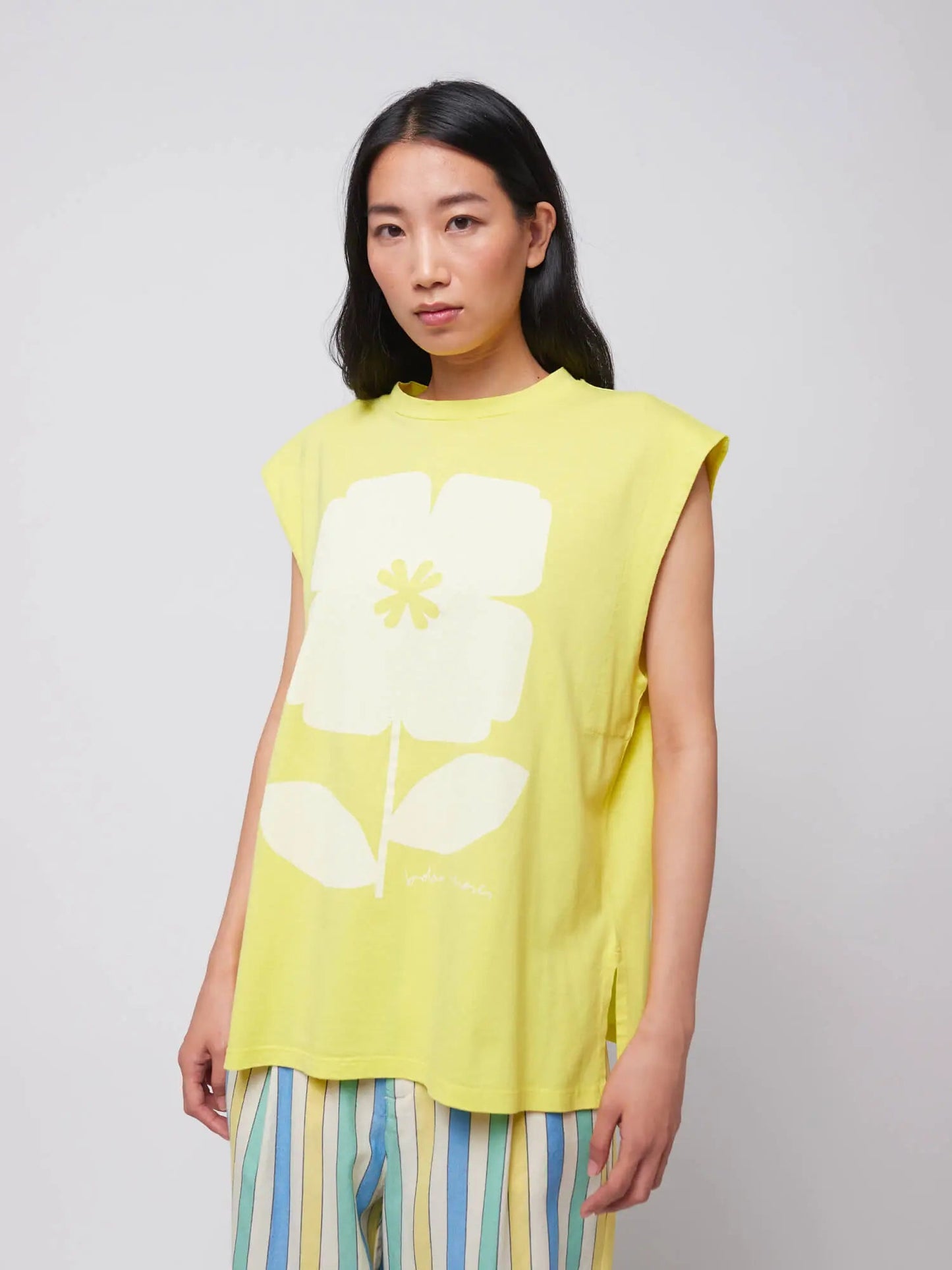 Flower Tank Top - Yellow