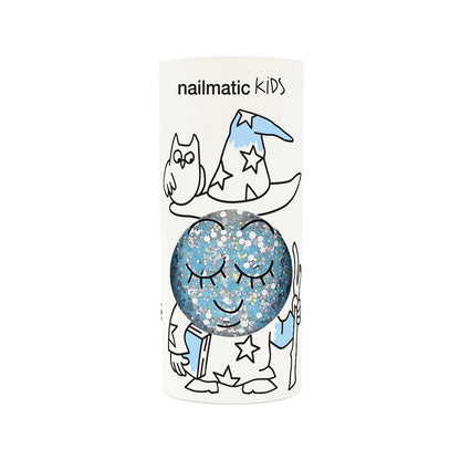 Nailmatic Polish Luna Blue Sparkling