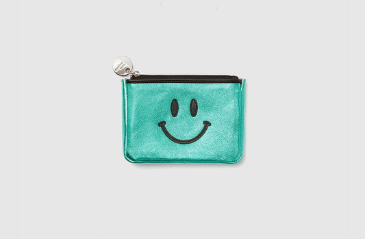 Metallic Green Happy Purse