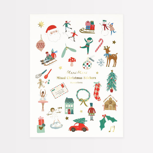 Icon Christmas Stickers x 10 Sheets