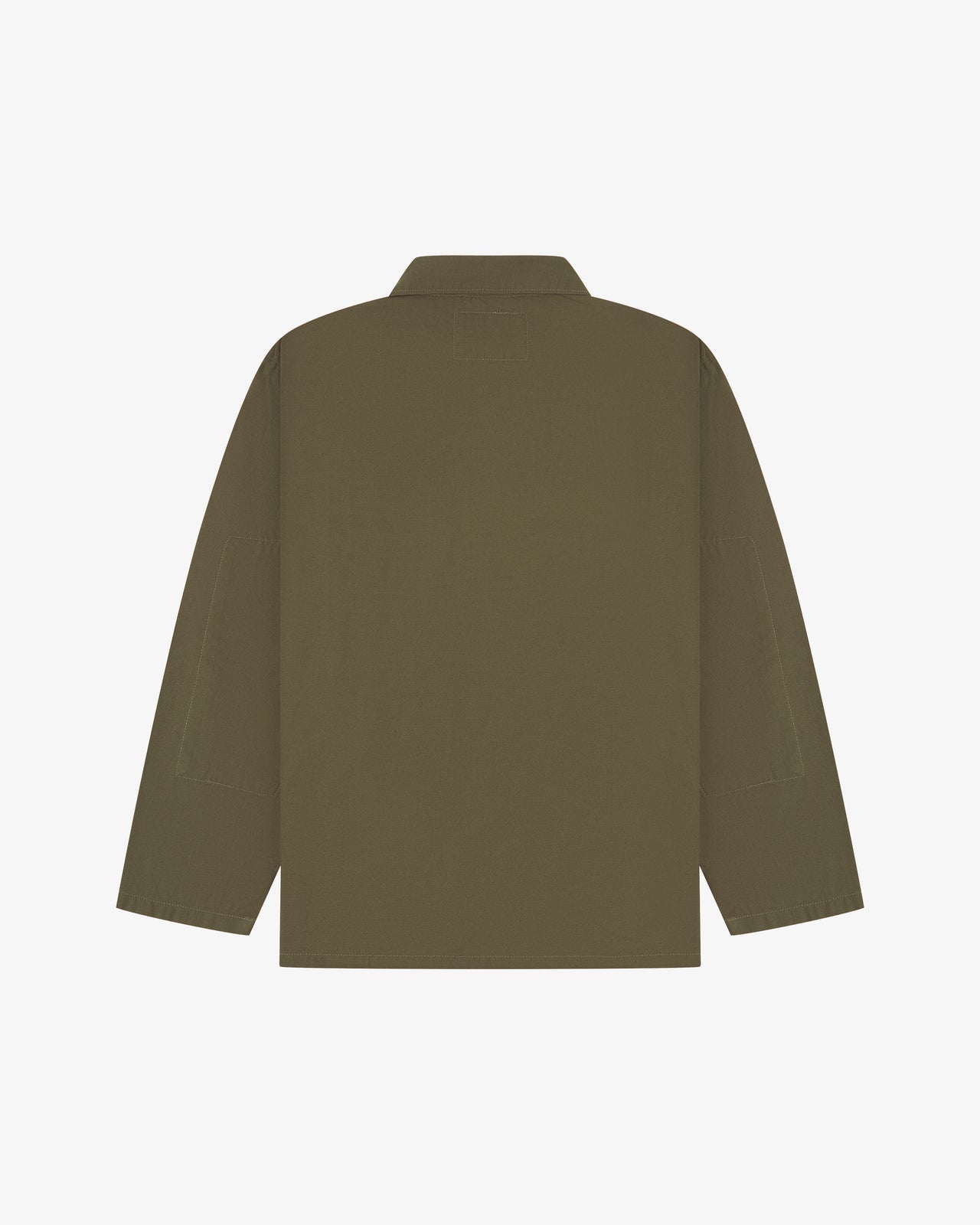 Buttoned Overshirt - Dark Taupe
