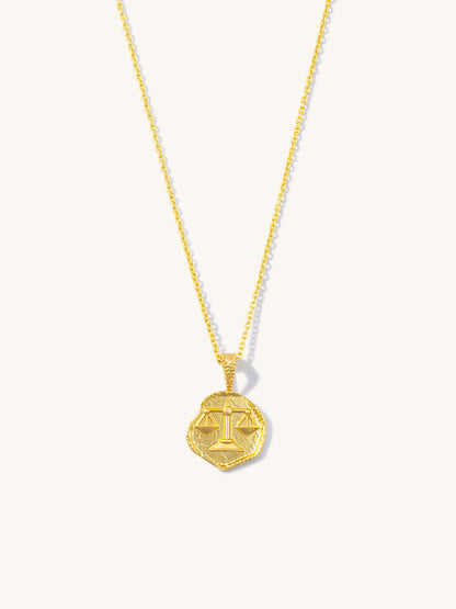 Libra Zodiac Necklace
