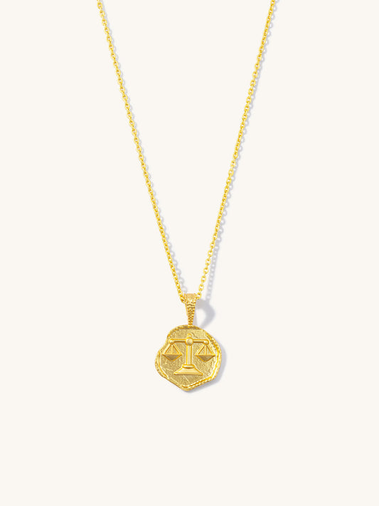 Libra Zodiac Necklace