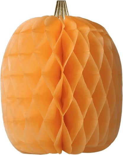 Pumpkin Honeycomb Decorations