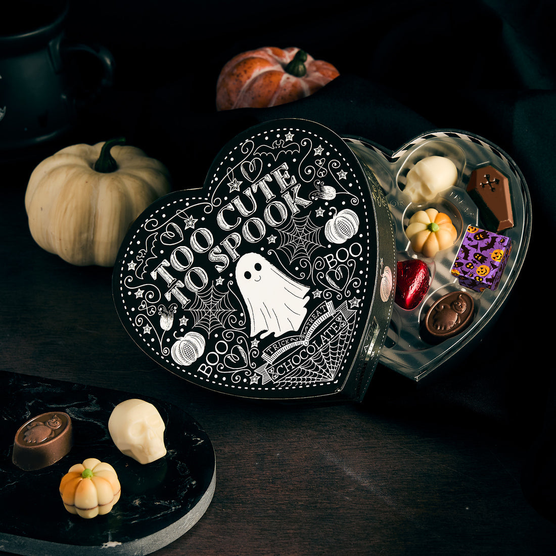 Too Cute To Spook Halloween Truffles