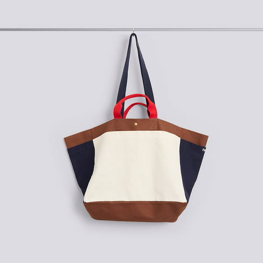 Weekend Bag Organic Medium - Cream Multi