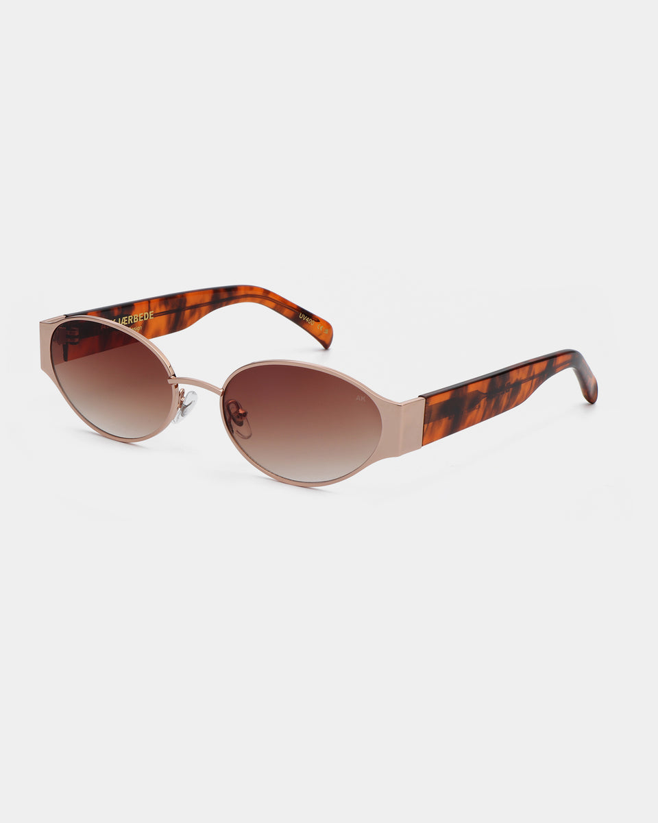 Bella Sunglasses - Rosegold Havana