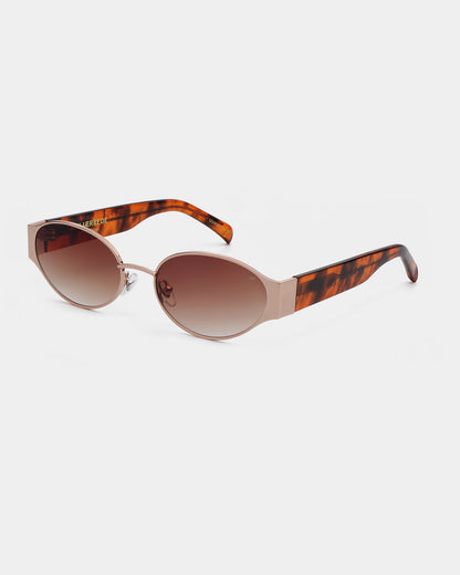 Bella Sunglasses - Rosegold Havana