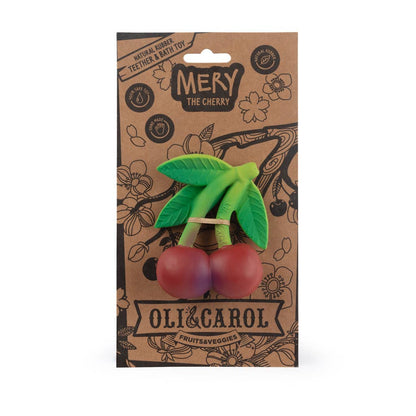 Mery the Cherry - Natural Baby Teether Oli&Carol