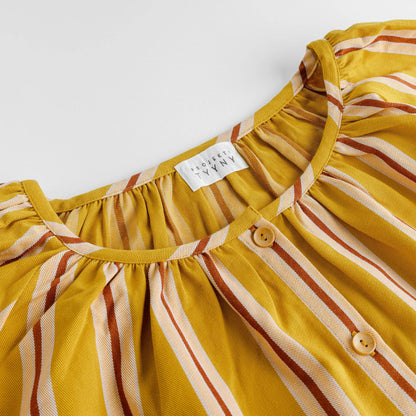 Turmeric pop stripe pyjamas