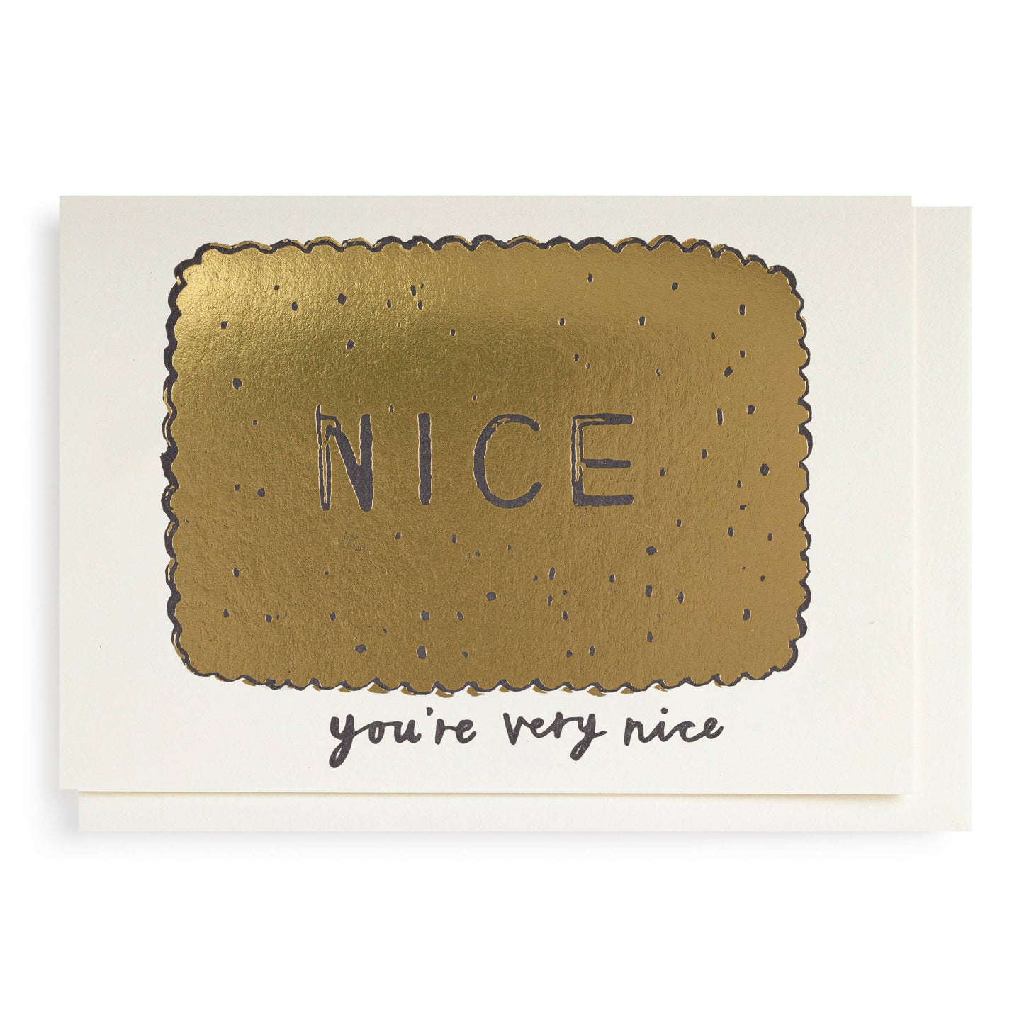 You're Very Nice | Single Notelet Card