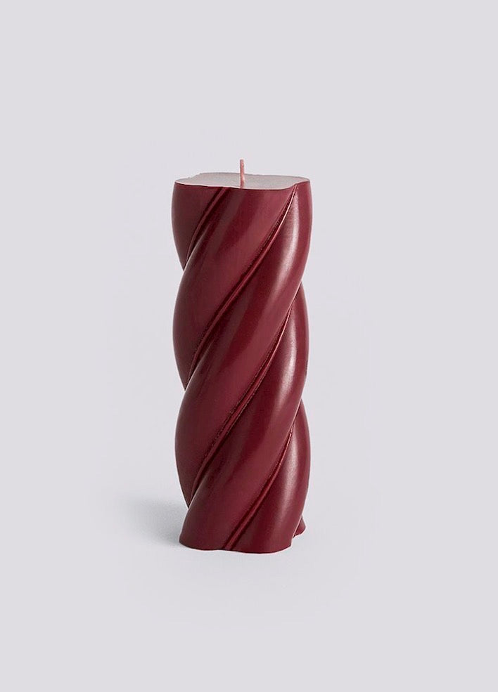 Soft Serve Candle - Medium Bordeaux