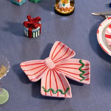 Ribbon Pink Plate