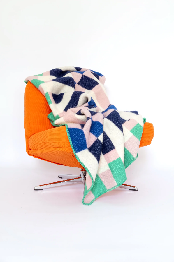 Studio Wool Blanket - Colbalt