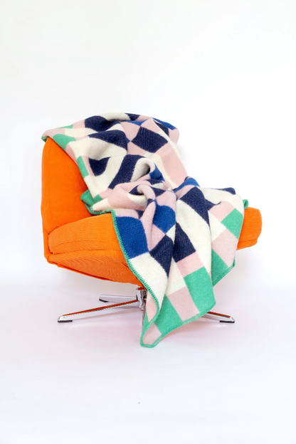 Studio Wool Blanket - Colbalt