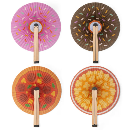 Fun Food Paper Fan