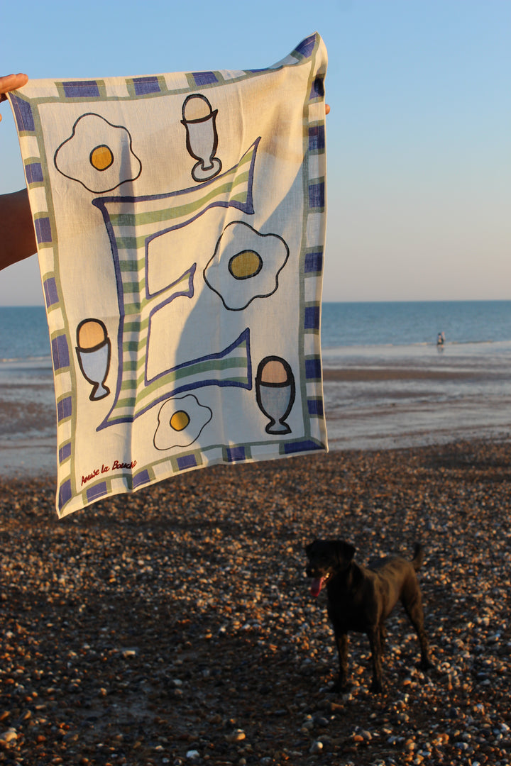 E Tea Towel