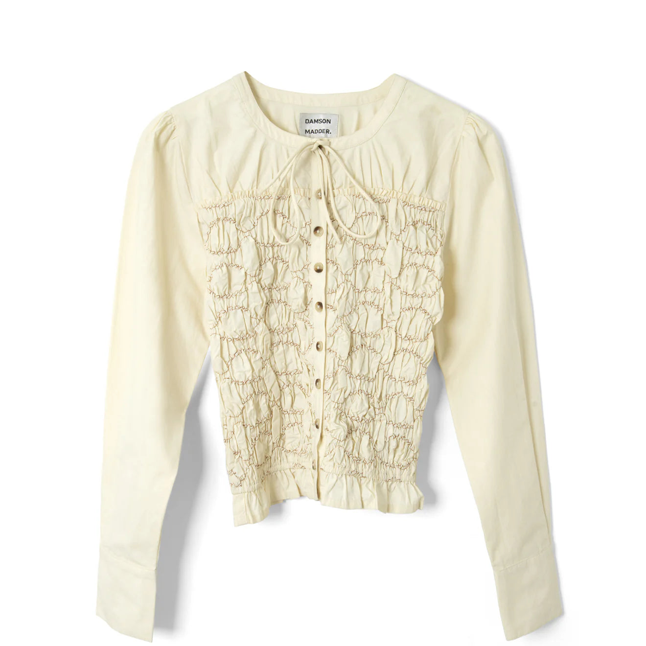 Elliana Smocked Cardi - Butter Smocked