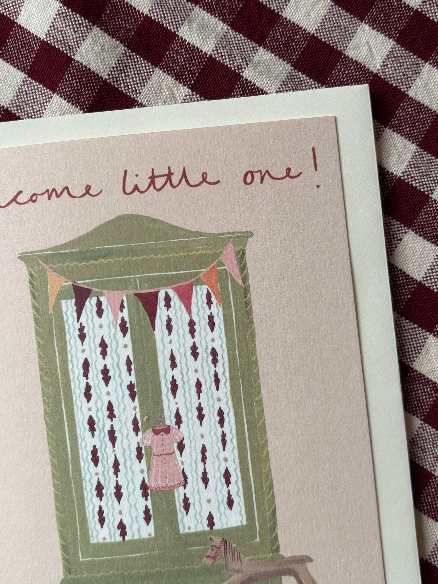 Welcome Baby Girl card