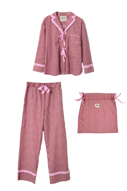 Antonella PJ Set - Red Stripe