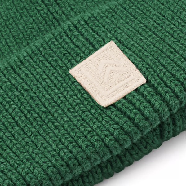 Ezra Solid Colour Beanie - Garden Green