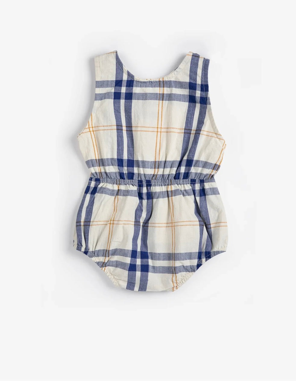 Fun Tartan Woven Romper