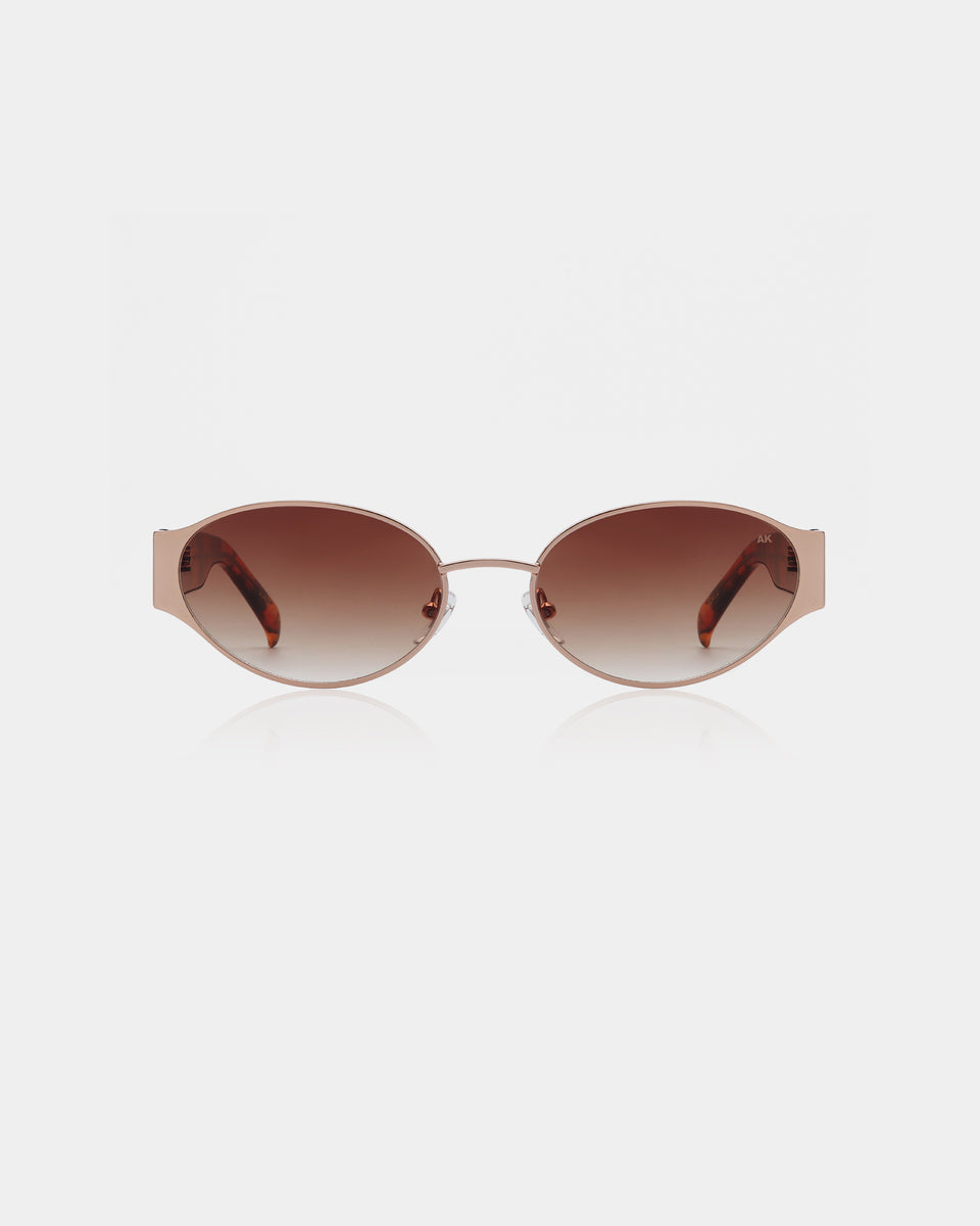 Bella Sunglasses - Rosegold Havana