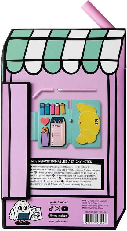 Sticky Notes & Pen Set: Paris