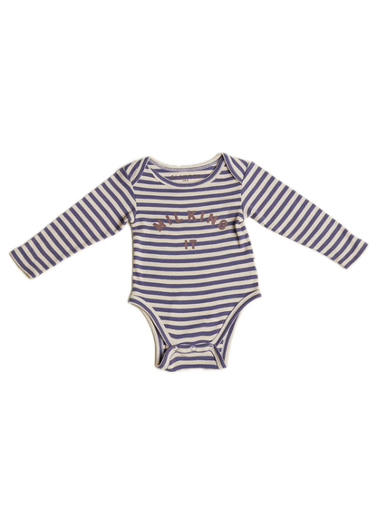 Milking It Stripe Bodysuit - Inky