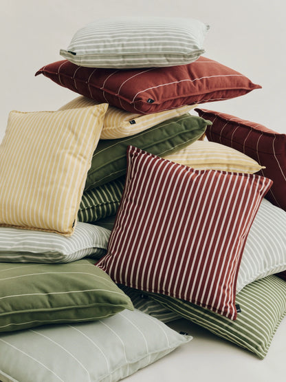 Terrazza Cushion 50x50 - Terracotta Bold Stripe