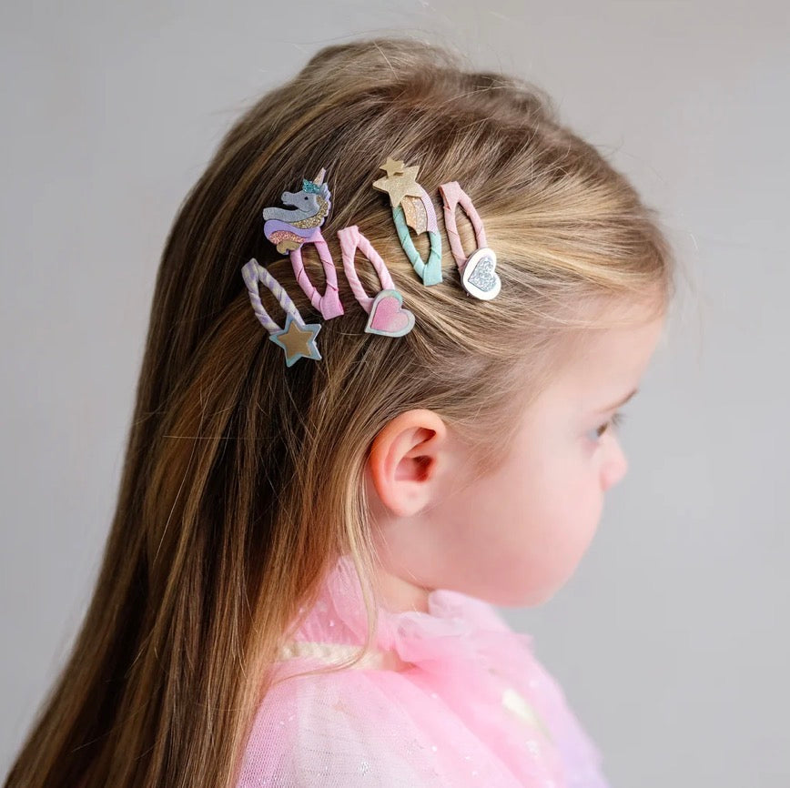 Dreamy Unicorn Mini Clic Clacs Clips